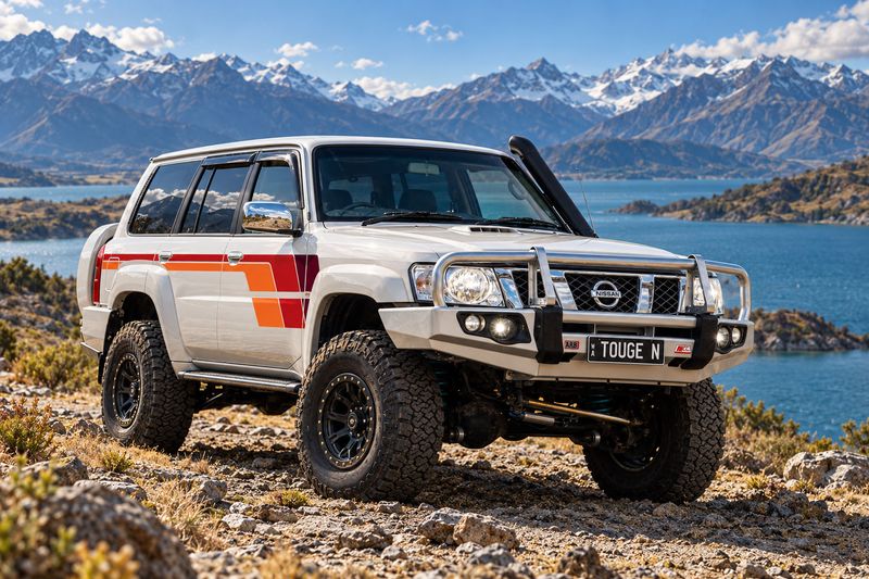 OMAN TYPE-2 BODY STRIPES KIT : GU/Y61 NISSAN PATROL/SAFARI