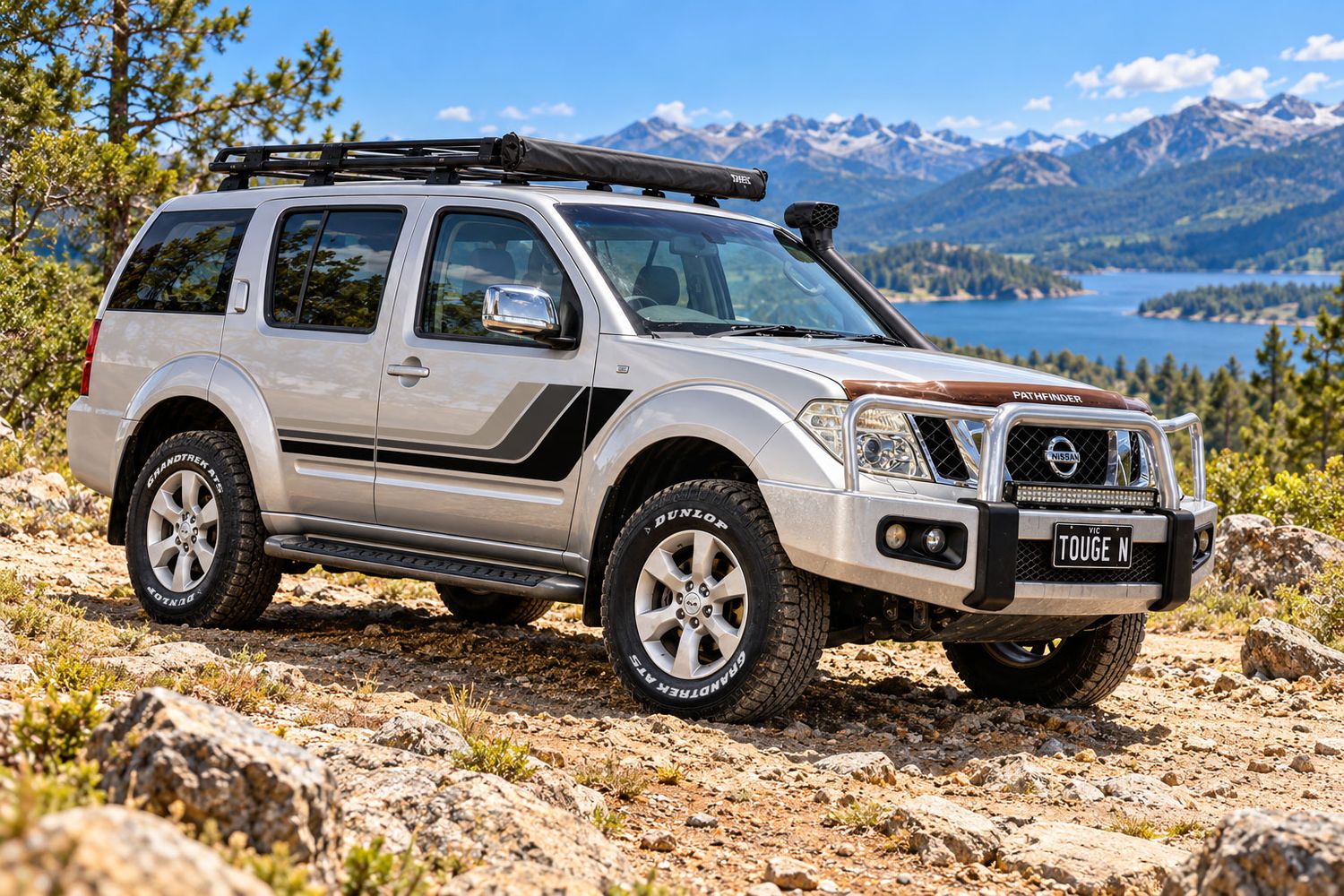 SEATTLE BODY STRIPE KIT : NISSAN PATHFINDER R51 (GEN-3)
