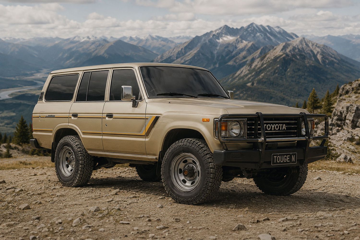 TABORA BODY STRIPE KIT : TOYOTA LAND CRUISER J60