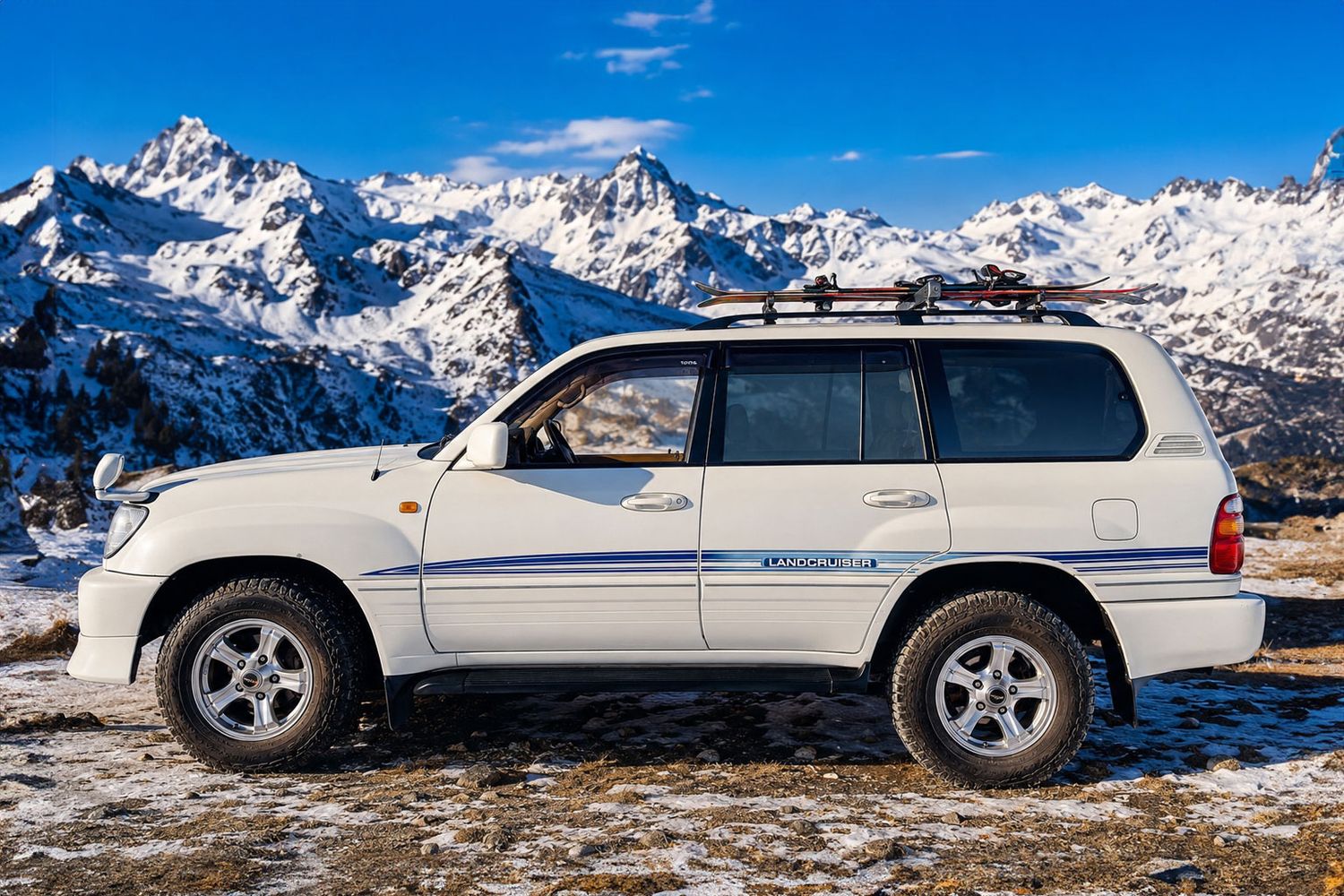 ACTIVE VACATION BODY STRIPE DECAL KIT : 100-SERIES LAND CRUISER