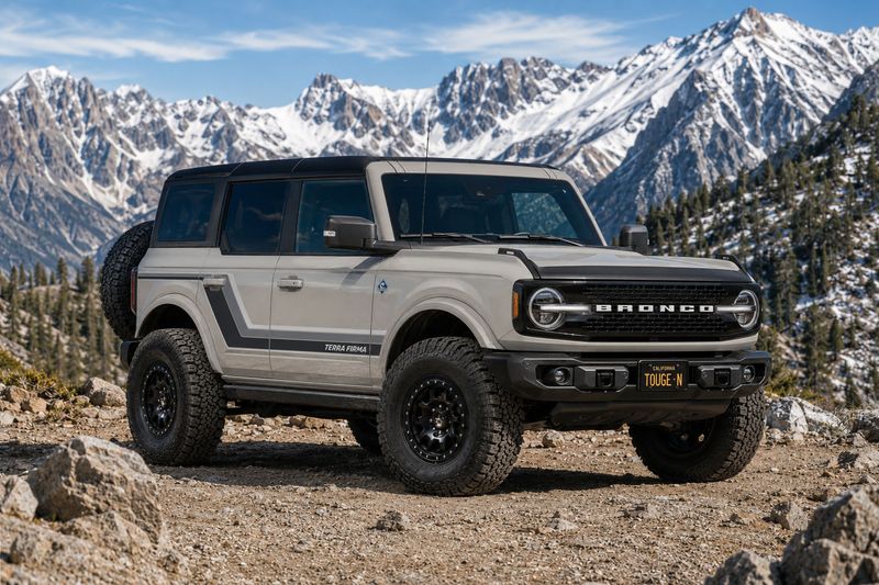 TERRA-FIRMA BODY STRIPE DECAL KIT : 2021+ FORD BRONCO (4-DOOR)