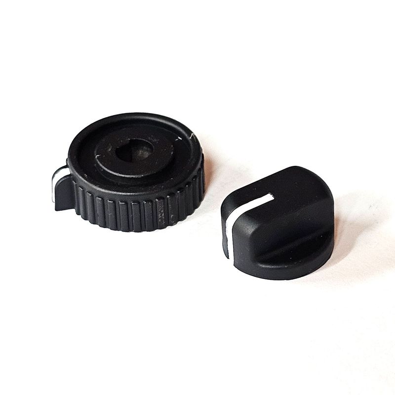 FACTORY AIR-CONDITIONING SWITCH KNOB SET : 1983-2015 LAND ROVER DEFNDER