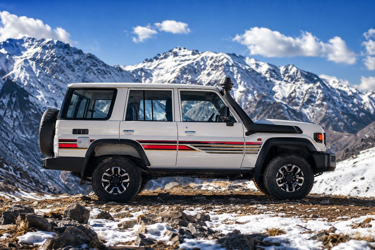 40TH ANNIVERSARY STRIPE KIT : J76-SERIES TOYOTA LAND CRUISER (WAGON)
