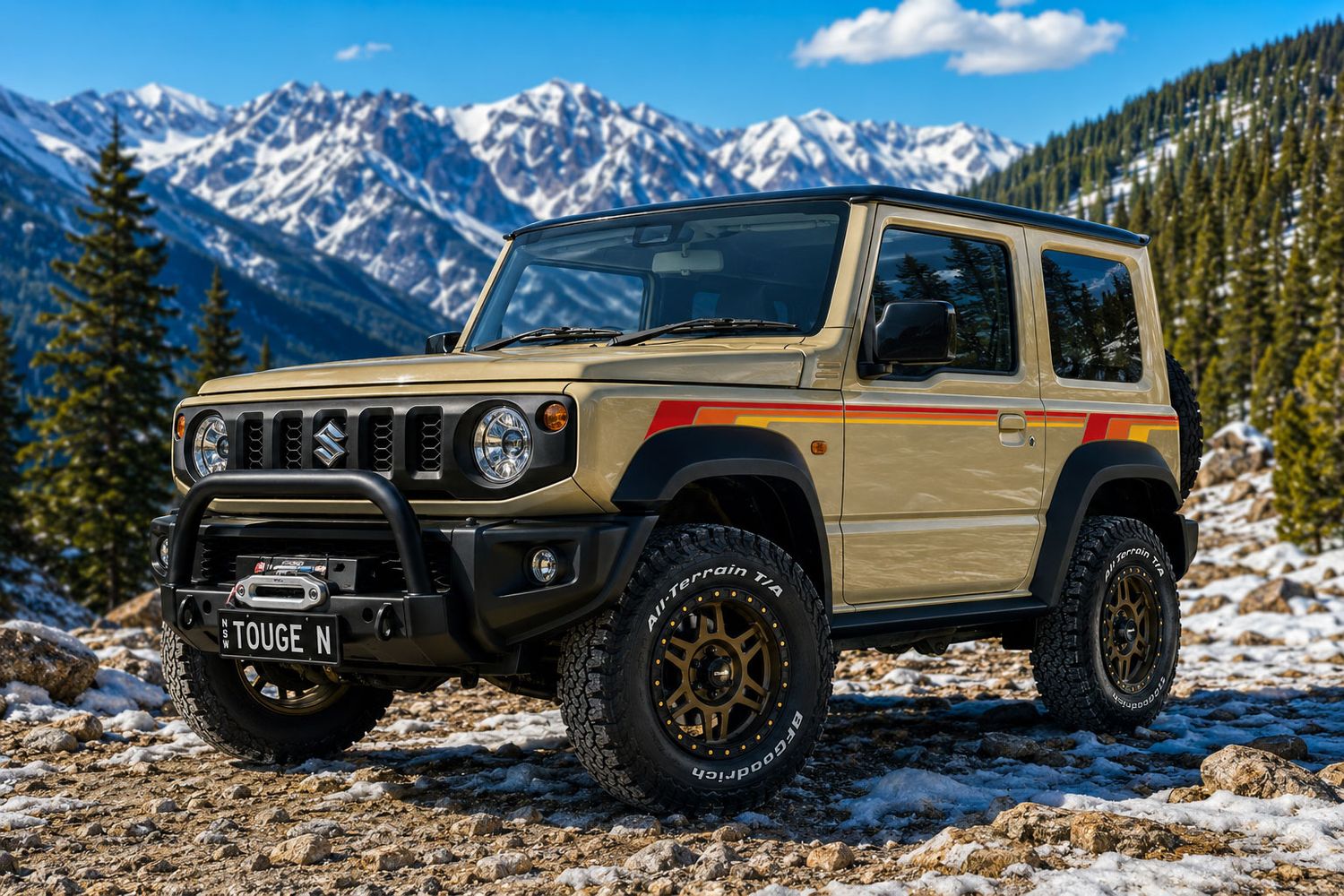 TEMPEST BODY DECAL KIT : SUZUKI JIMNY (JB64/JB74)