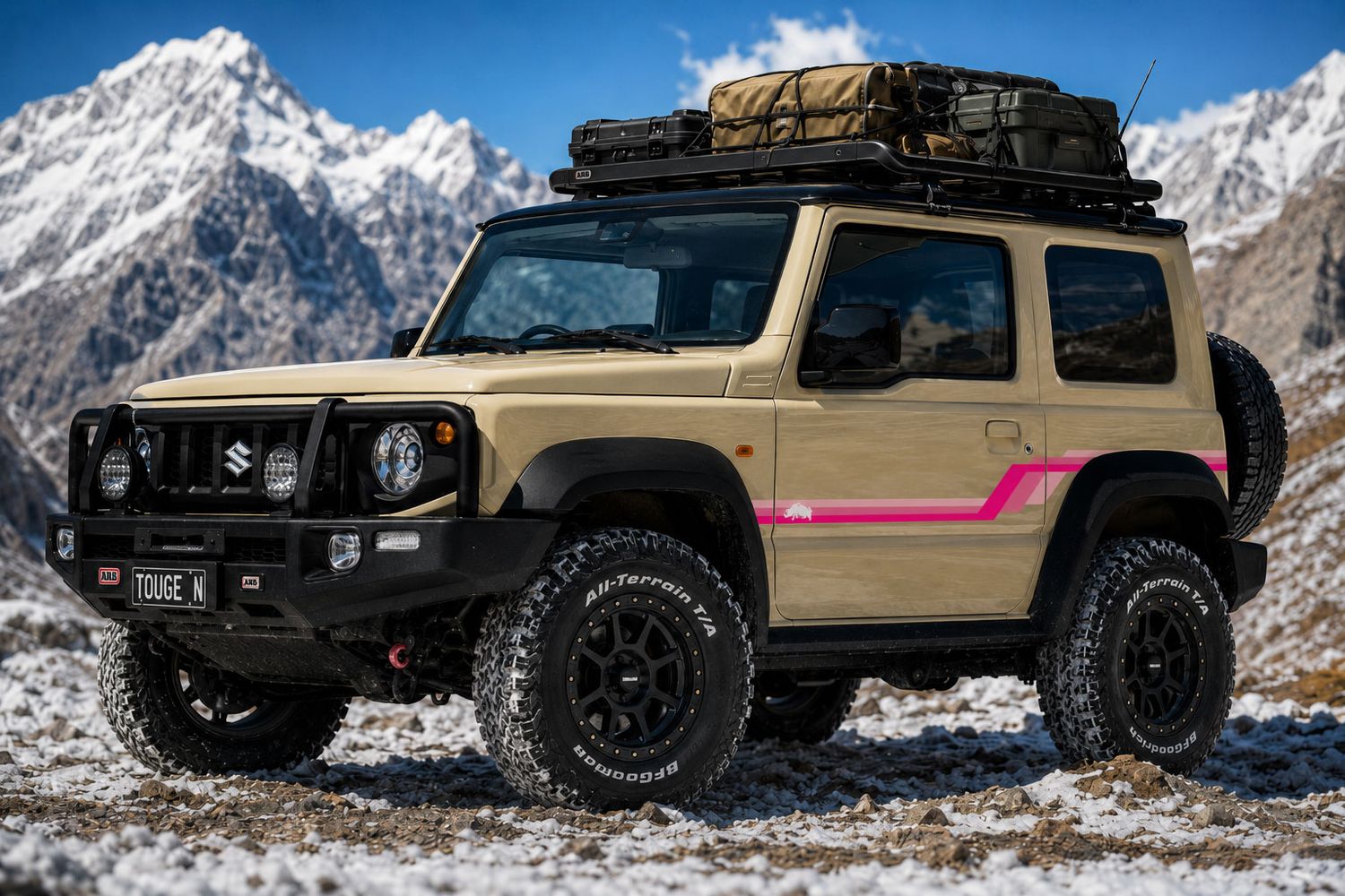 STRATHPINE BODY DECAL KIT : SUZUKI JIMNY (JB64/JB74)