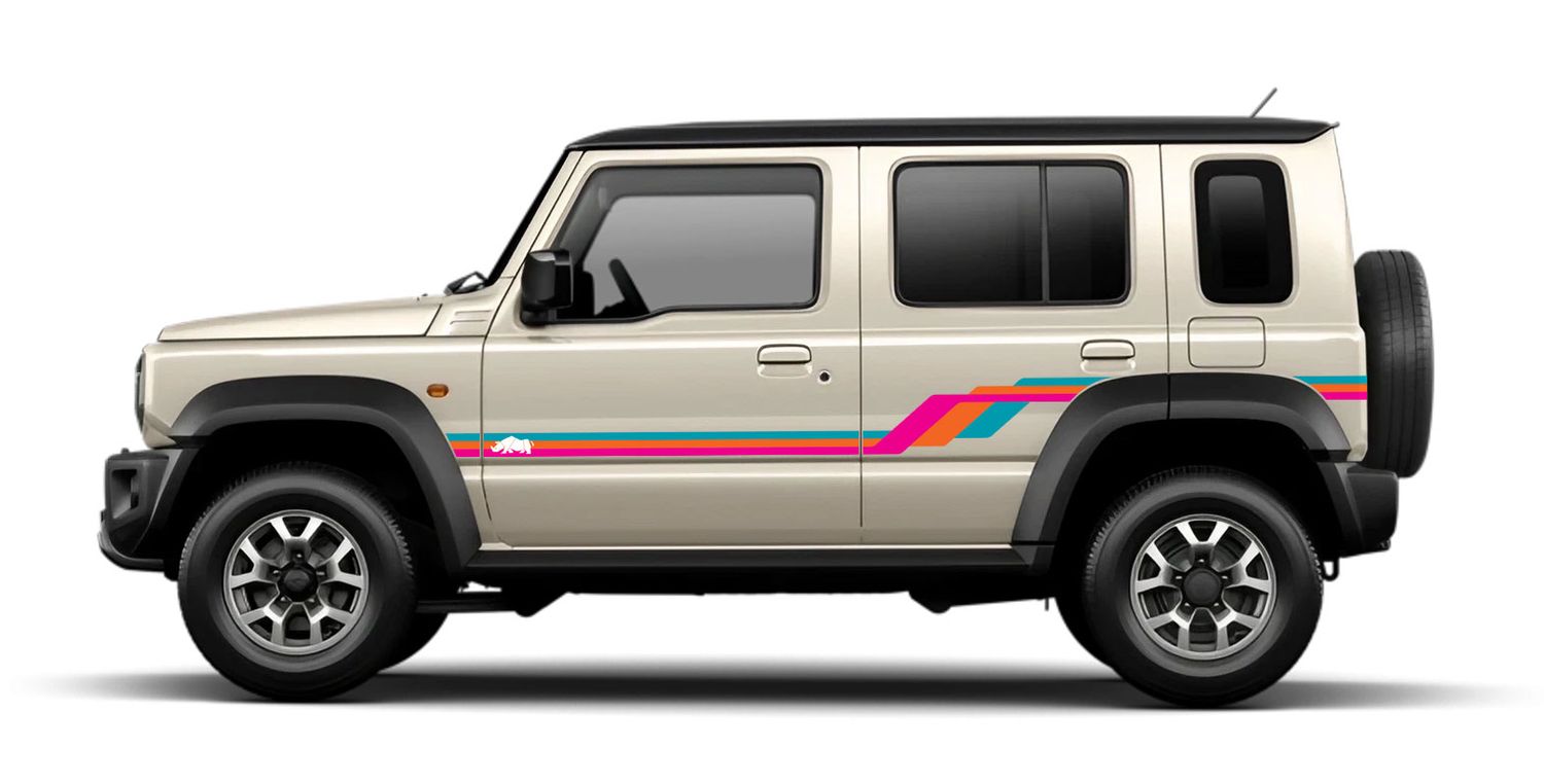 STRATHPINE BODY DECAL KIT : SUZUKI JIMNY XL WAGON (JC74)