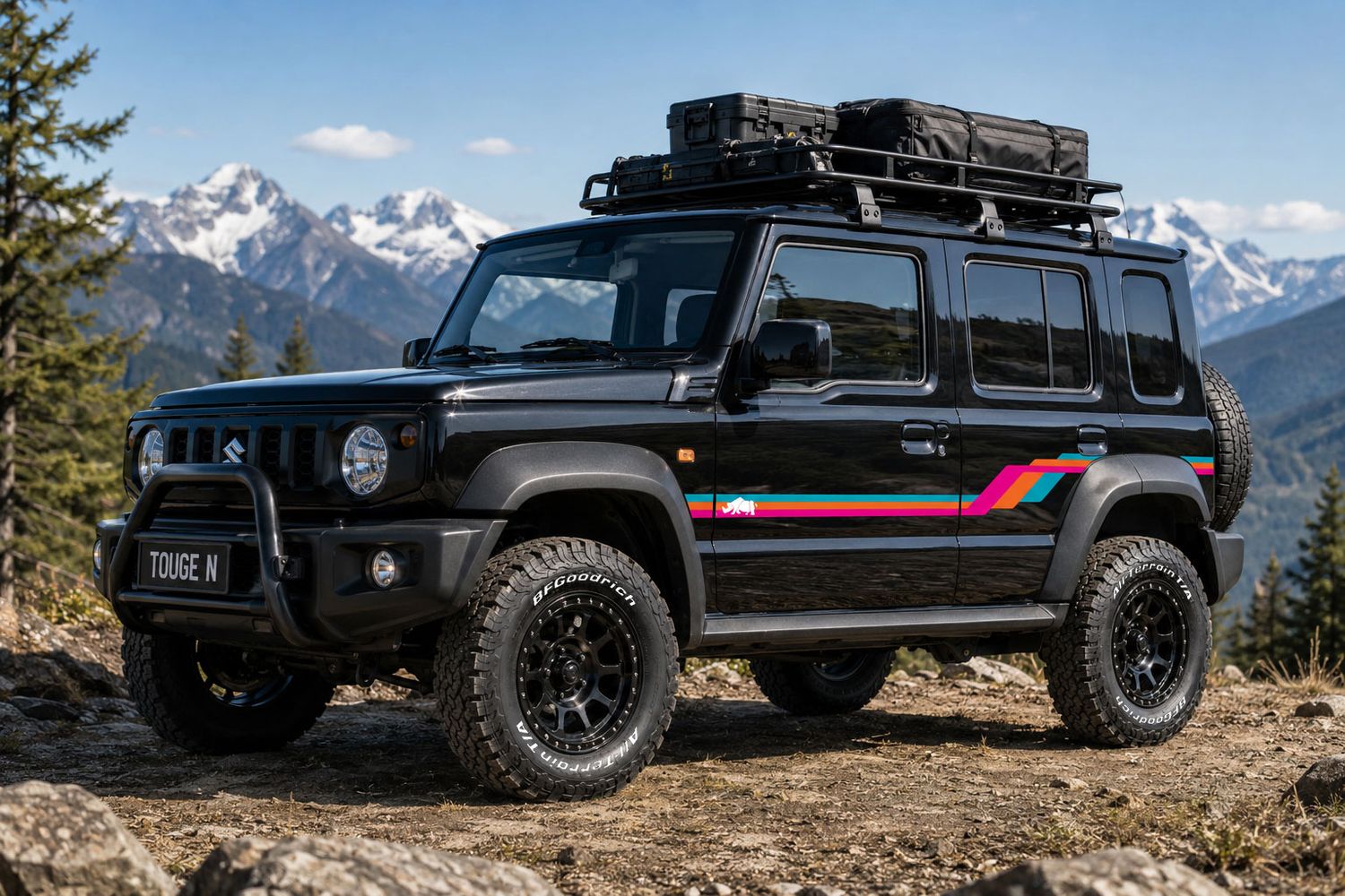 STRATHPINE BODY DECAL KIT : SUZUKI JIMNY XL WAGON (JC74)