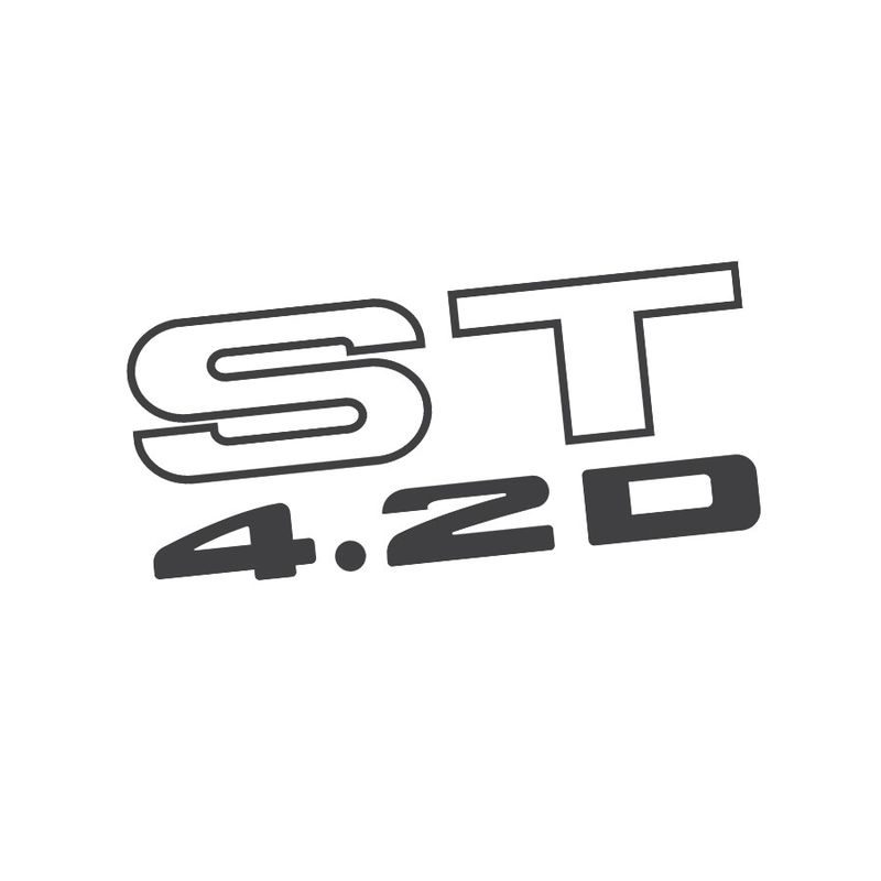 ST 4.2D DOOR DECAL : GQ NISSAN PATROL UTILITY