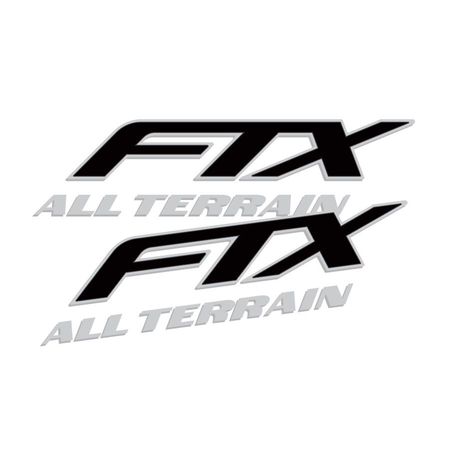 REPRODUCTION FTX ALL TERRAIN DECAL SET : FORD F250/F250 SUPER DUTY (2017–2022)