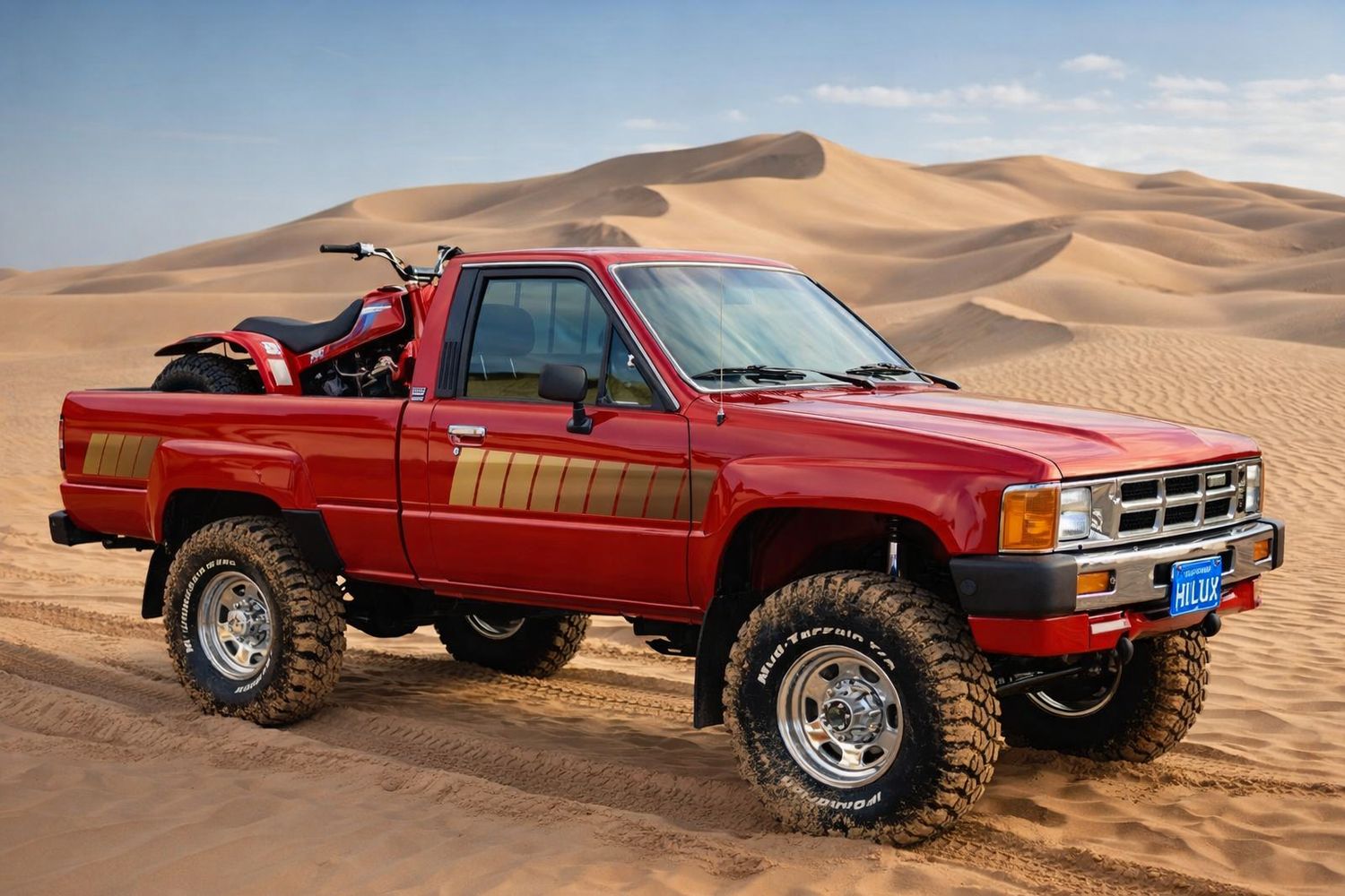 KALAHARI BODY STRIPE KIT : TOYOTA HILUX (1983-1988)