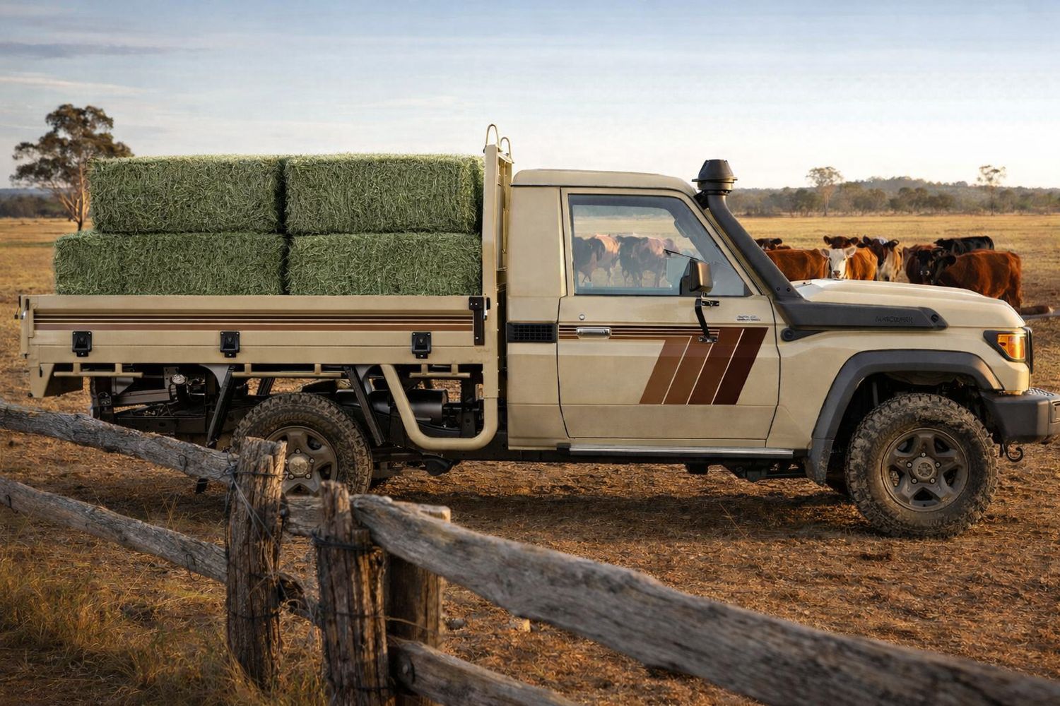 CORRIMAL BODY STRIPES KIT : J75/J79-SERIES TOYOTA LAND CRUISER (SINGLE-CAB UTILITY)