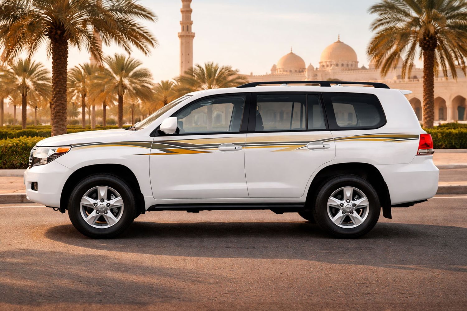 VXR-II BODY STRIPES KIT : 200-SERIES TOYOTA LAND CRUISER