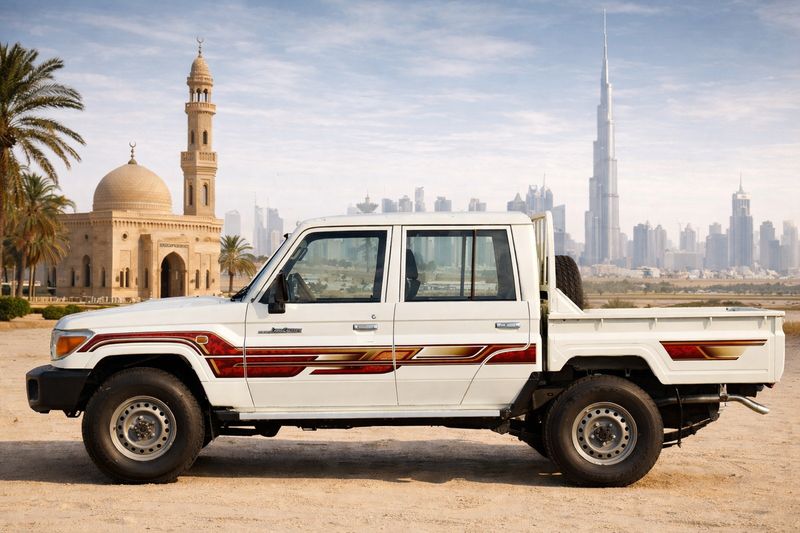 TABUK BODY STRIPES KIT : J79-SERIES TOYOTA LAND CRUISER (DUAL-CAB UTILITY) (PRE-FACE-LIFT)