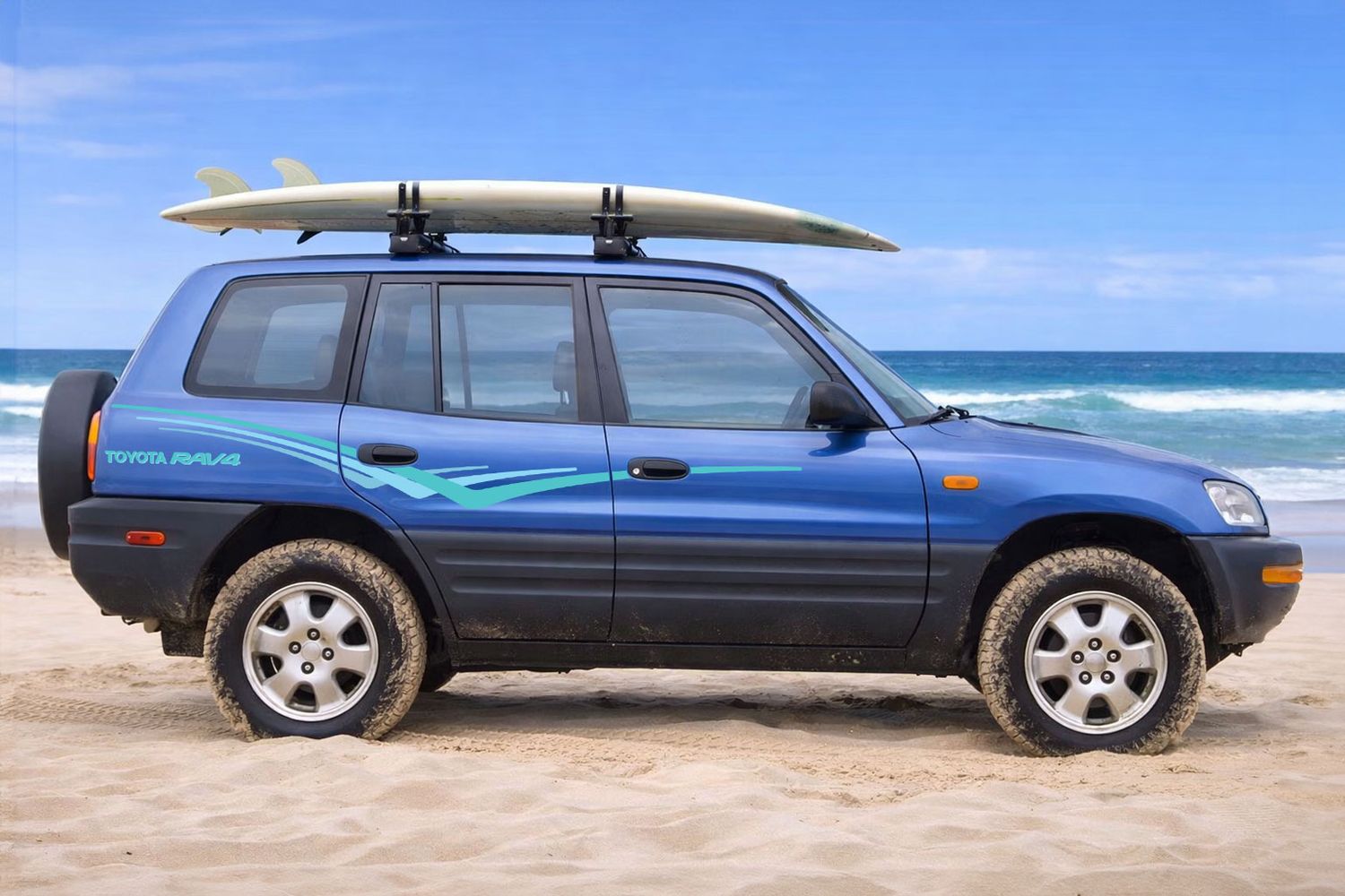 DENPASAR BODY DECAL SET : TOYOTA RAV4 (1994-2000) (XA10)