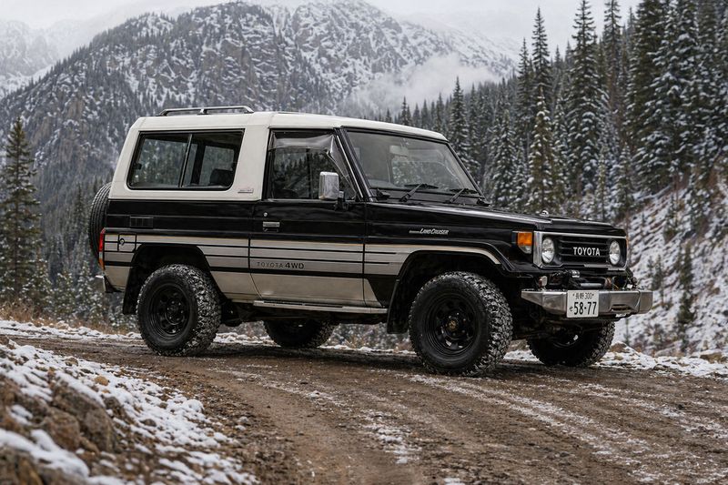 LX SPECIAL-EDITION BODY STRIPE KIT : TOYOTA LAND CRUISER BJ73/BJ74 MWB LAND CRUISER