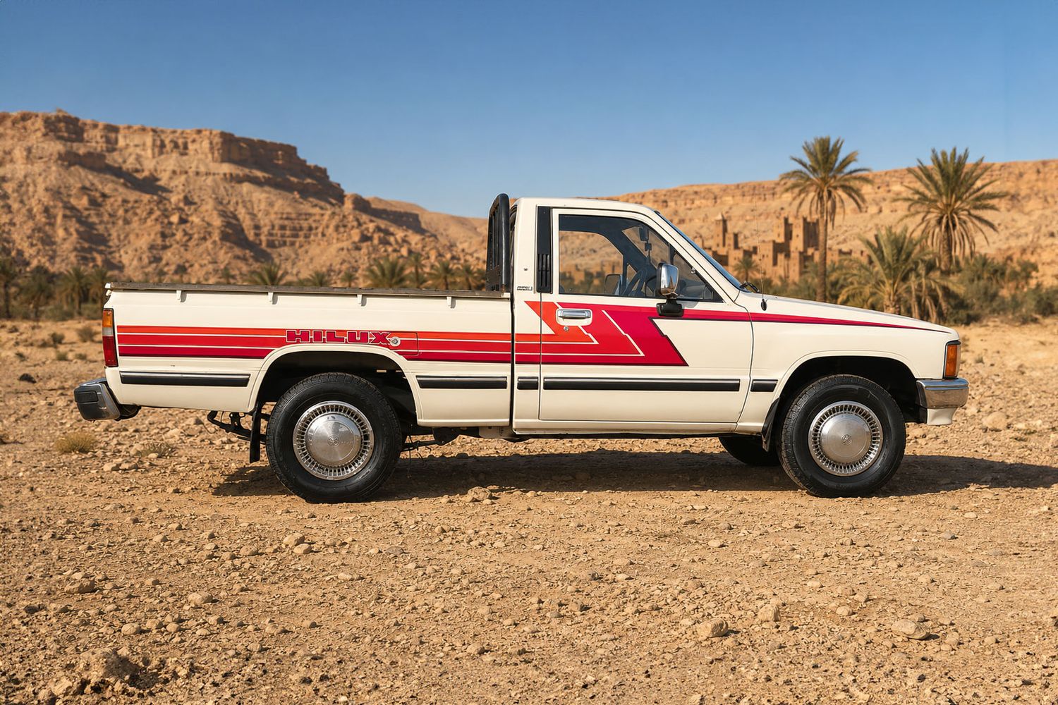 LIGHTNING RIDGE BODY STRIPE KIT : TOYOTA HILUX (1983-1988)