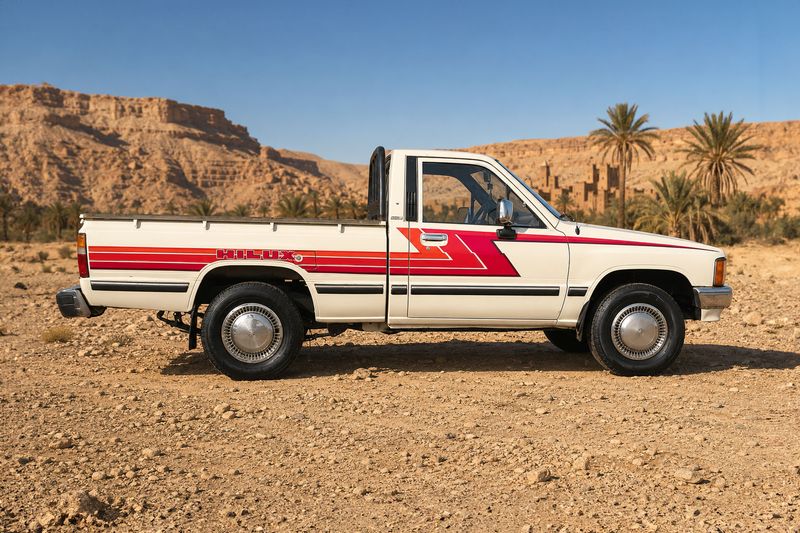 LIGHTNING RIDGE BODY STRIPE KIT : TOYOTA HILUX (1983-1988)