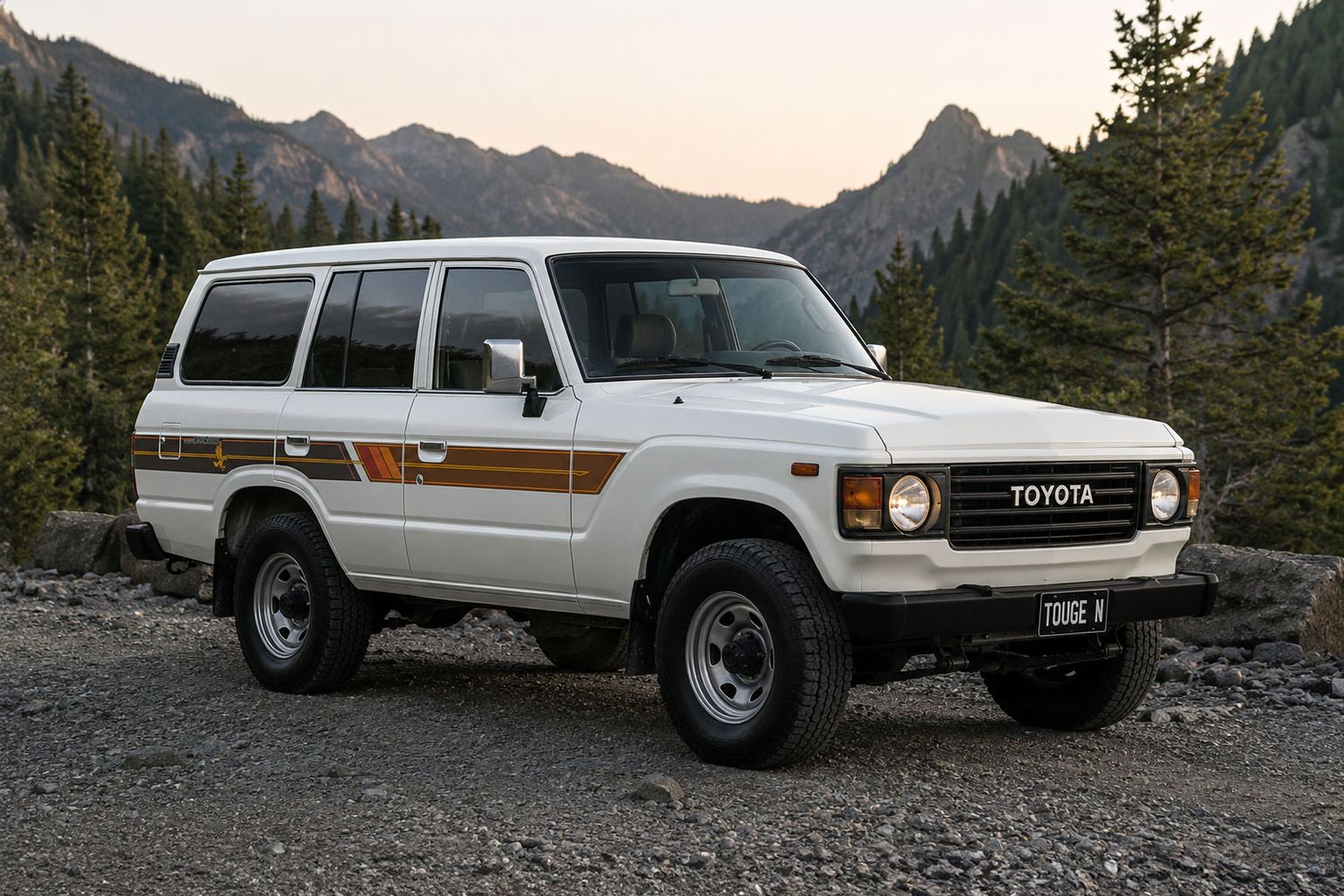 TORQUAY BODY STRIPE DECAL KIT : TOYOTA LAND CRUISER 60-SERIES