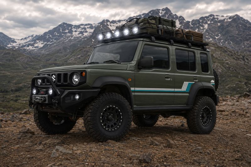 AZTEC BODY DECAL KIT : SUZUKI JIMNY XL WAGON (JC74)