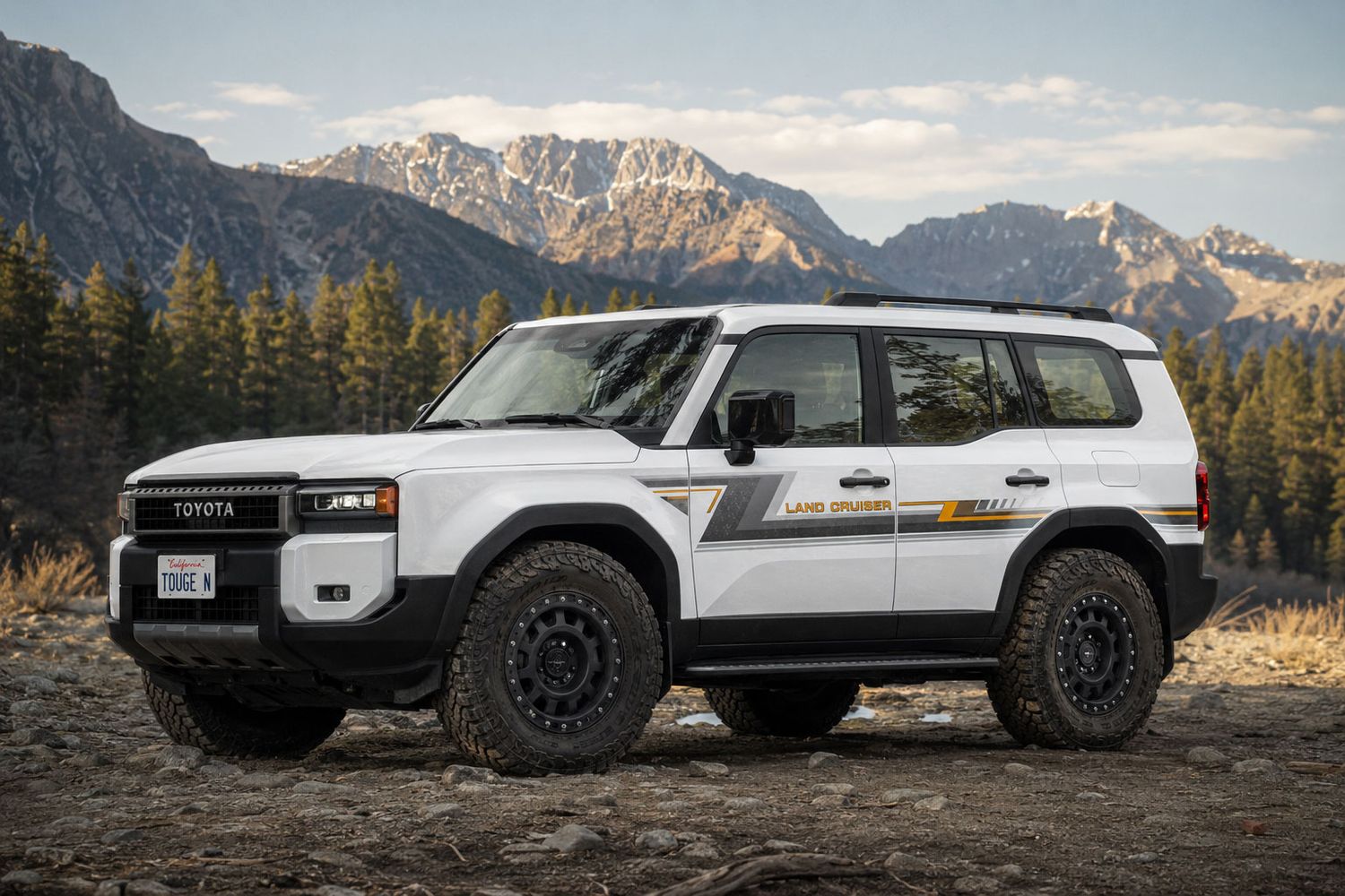 DALLAS BODY STRIPE KIT : 250-SERIES TOYOTA LAND CRUISER PRADO (2024+)
