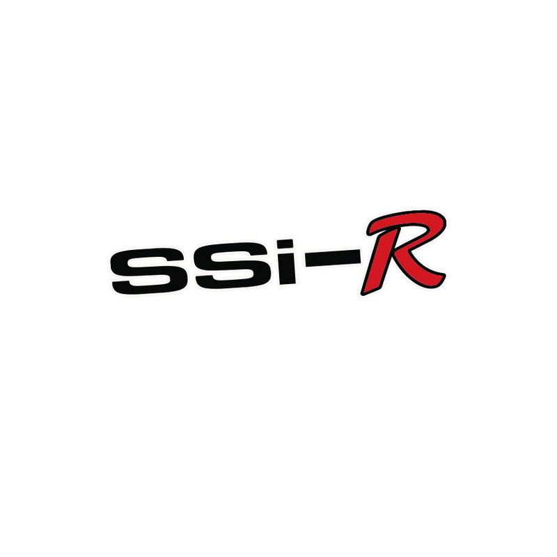 SSi-R REAR HATCH DECAL : 1996-1997 MITSUBISHI MIRAGE (HATCHBACK)