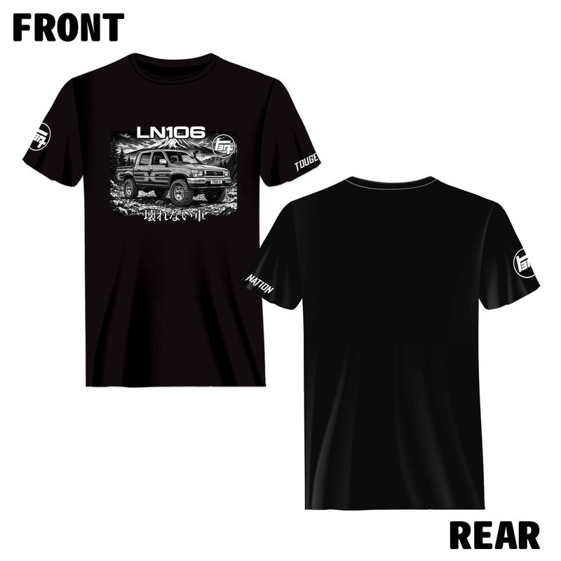 "INDESTRUCTIBLE" HERITAGE T-SHIRT : TOYOTA HILUX LN106