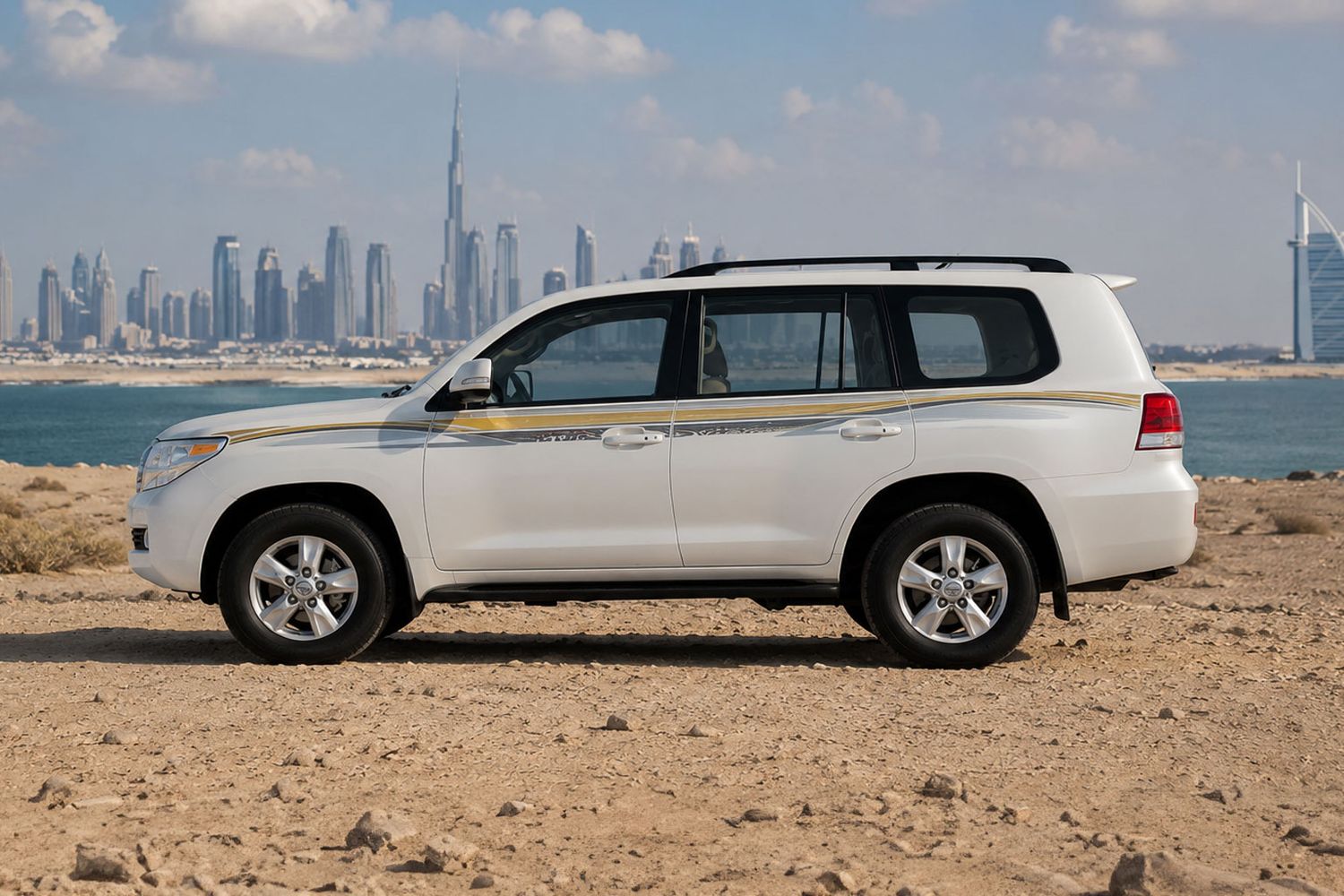 VXR-III BODY STRIPES KIT : 200-SERIES TOYOTA LAND CRUISER