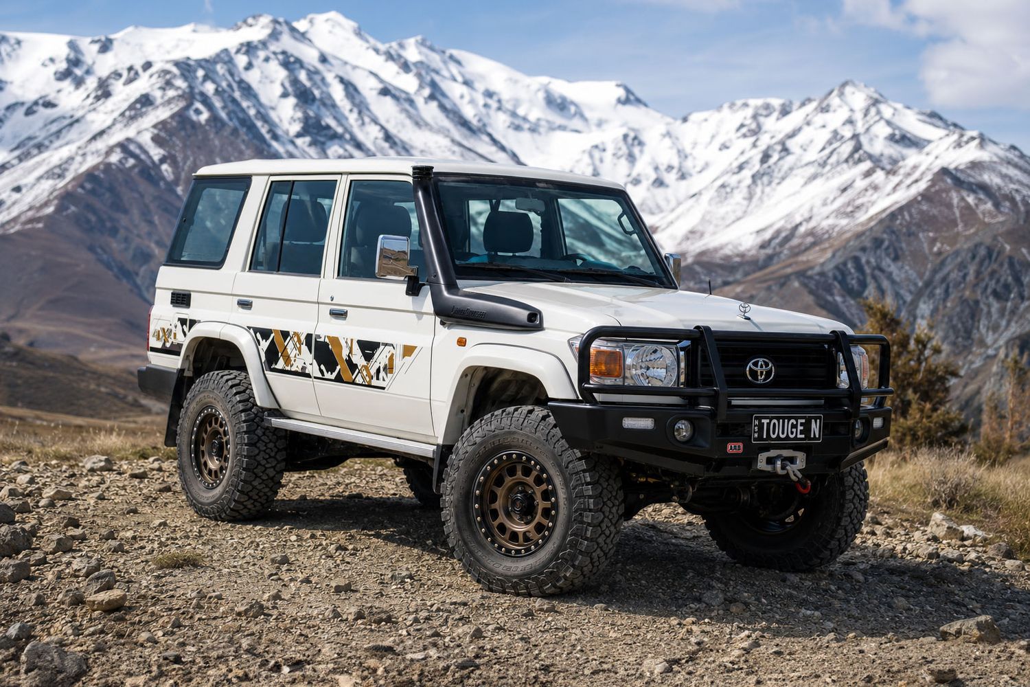 KASHMIR BODY STRIPE KIT : J76-SERIES TOYOTA LAND CRUISER (WAGON)