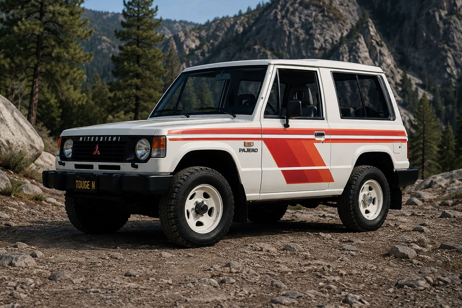 VACOUVER STRIPE KIT : MITSUBISHI PAJERO / MONTERO / SHOGUN (GEN-1) (3-DOOR)