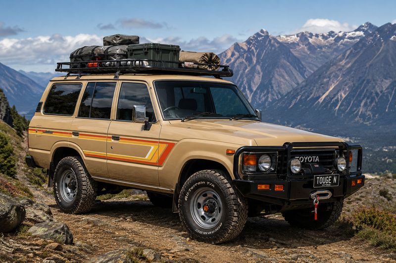 MOROCCO BODY STRIPE DECAL KIT : TOYOTA LAND CRUISER 60-SERIES