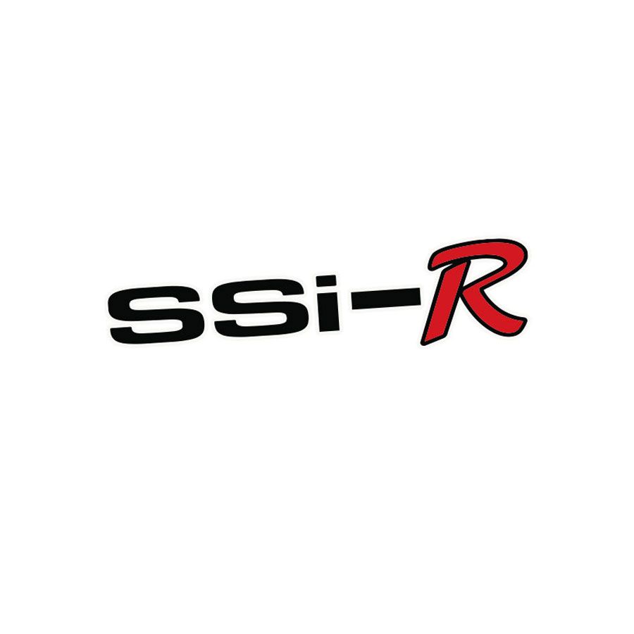 SSi-R FRONT BUMPER DECAL : 1996-1997 MITSUBISHI MIRAGE (HATCHBACK)