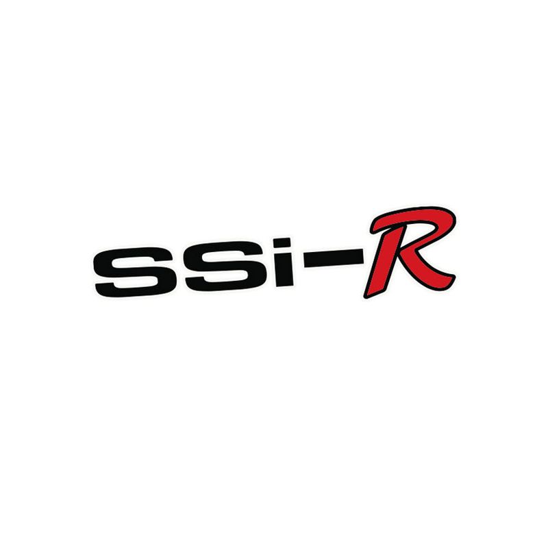 SSi-R FRONT BUMPER DECAL : 1996-1997 MITSUBISHI MIRAGE (HATCHBACK)