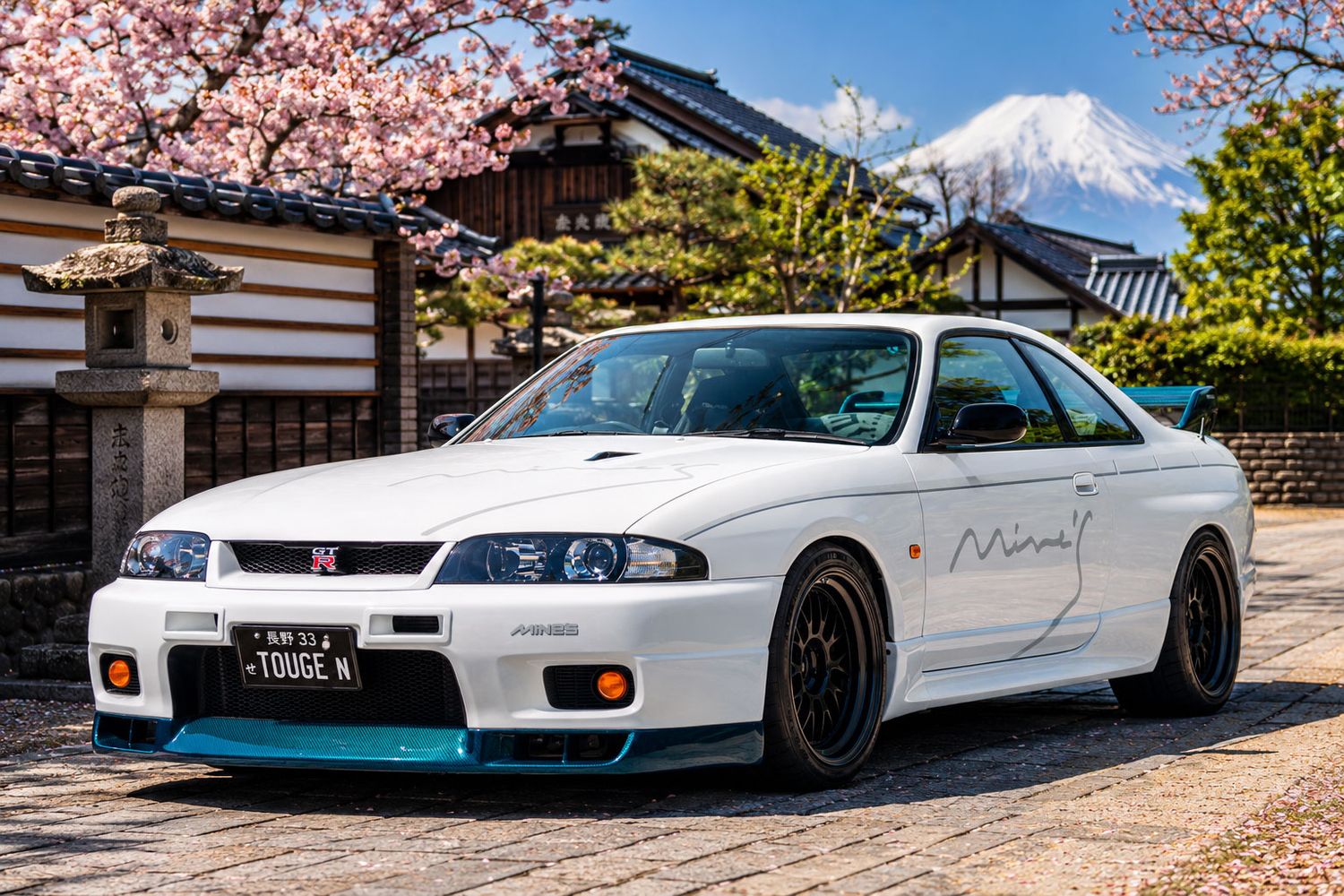 MINES INSPIRED NISSAN R33 SKYLINE BODY STRIPE KIT