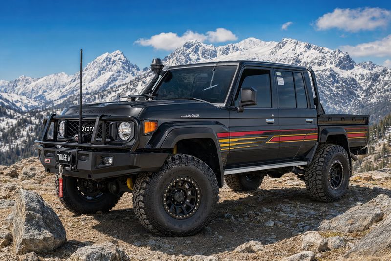 40TH ANNIVERSARY STRIPE KIT : J79-SERIES TOYOTA LAND CRUISER (DUAL CAB)
