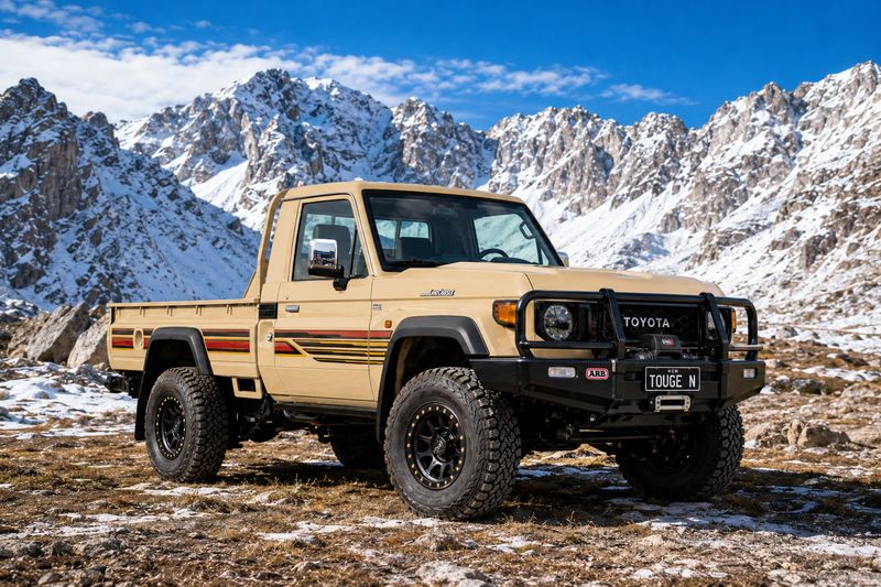 40TH ANNIVERSARY STRIPE KIT : J79-SERIES TOYOTA LAND CRUISER (SINGLE CAB)