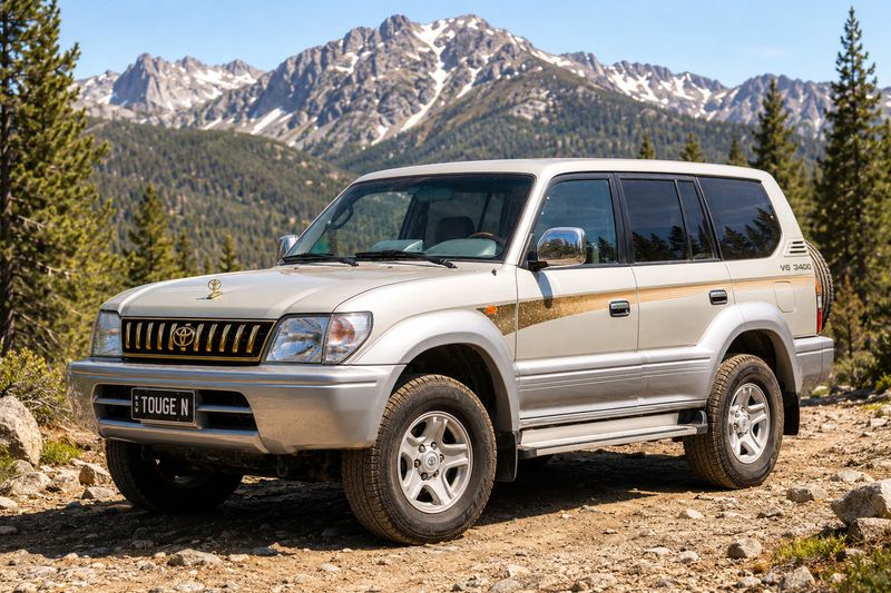 DUBBO BODY STRIPES DECAL KIT : J90-SERIES TOYOTA LAND CRUISER (PRADO)