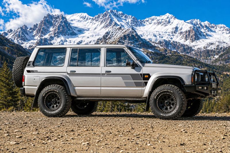 OMAN TYPE-3 BODY STRIPES KIT : GQ/Y60 NISSAN PATROL/SAFARI (WAGON)