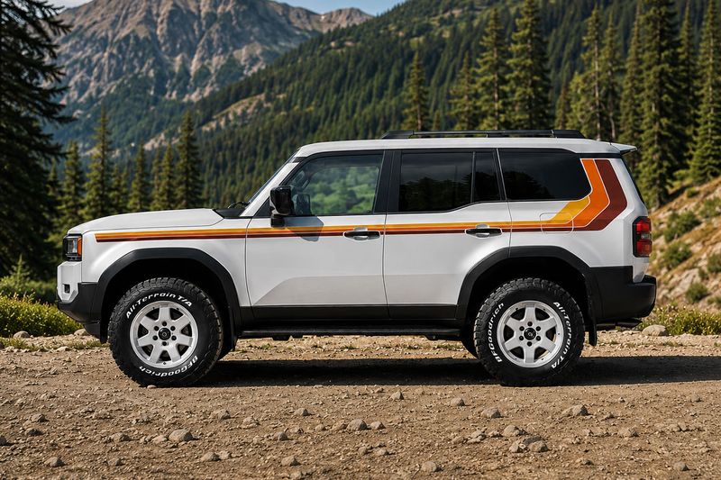 K'GARI BODY STRIPE KIT : 250-SERIES TOYOTA LAND CRUISER PRADO (2024+)