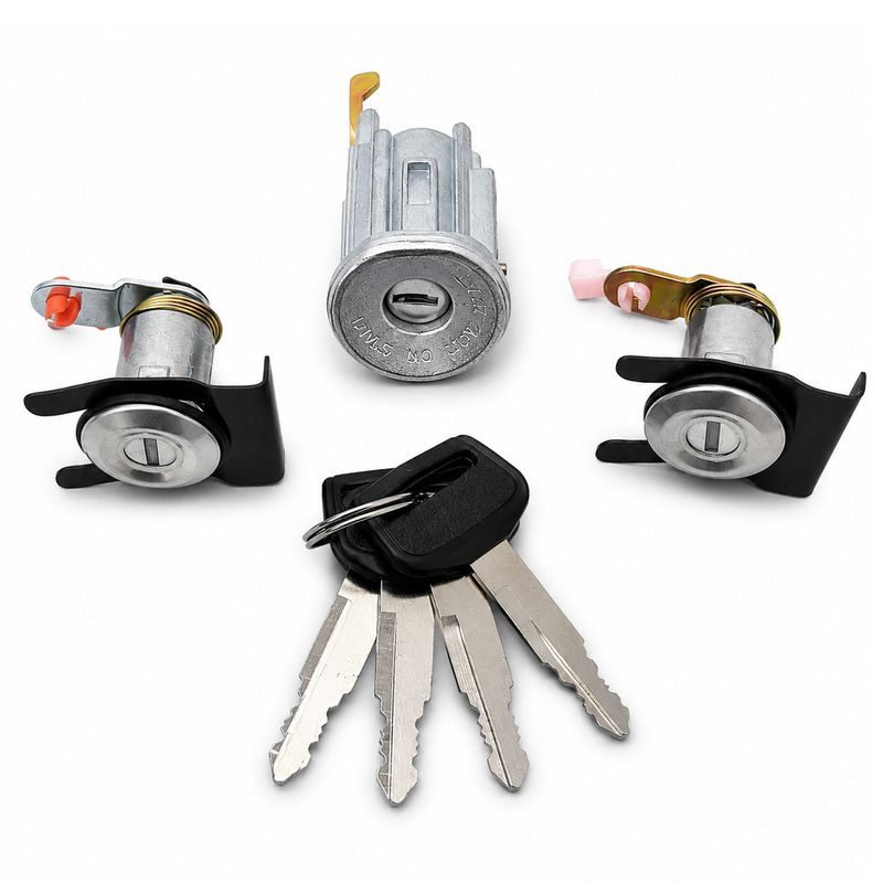 DOOR &amp; IGNITION LOCK CYLINDER SET :  TOYOTA LAND CRUISER 60-SERIES