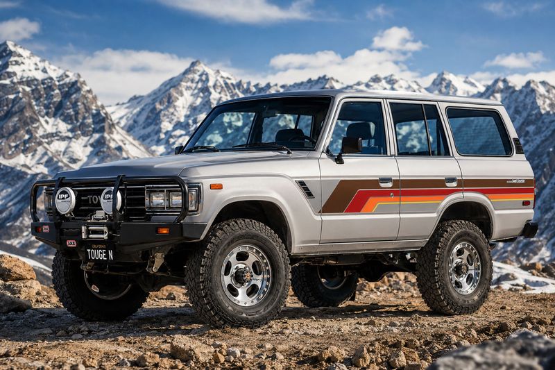 RENMARK TYPE-2 BODY STRIPE KIT : TOYOTA LAND CRUISER 60-SERIES