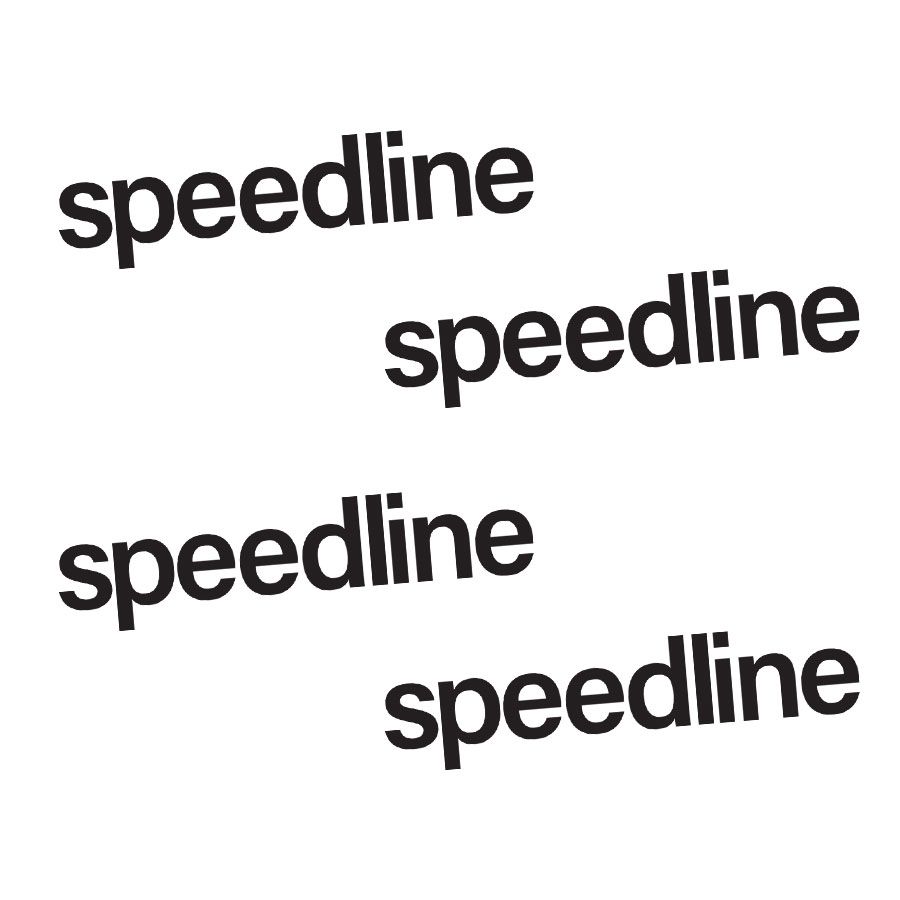 SPEEDLINE RESTORATION DECAL SET : TYPE-2110 / TYPE-2013C