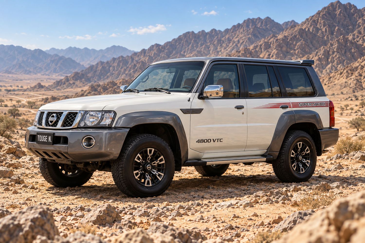 SUPER SAFARI TYPE-6 BODY STRIPE DECAL KIT : GU/Y61 NISSAN PATROL/SAFARI