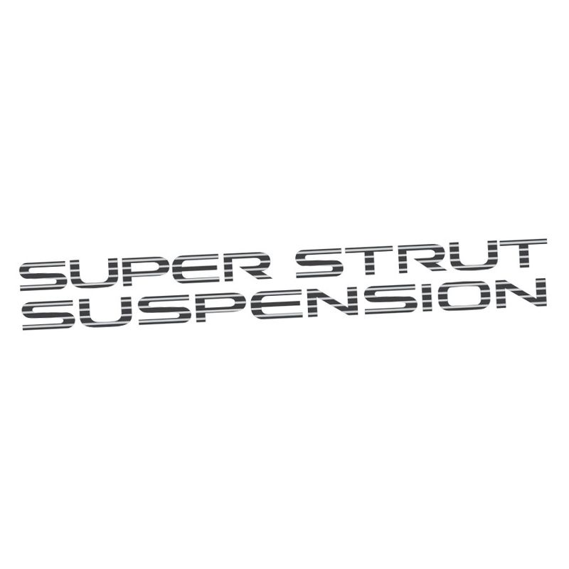 SUPER STRUT SUSPENSION SIDE DECAL : TOYOYA COROLLA LEVIN / SPRINTER TRUENO (AE111)