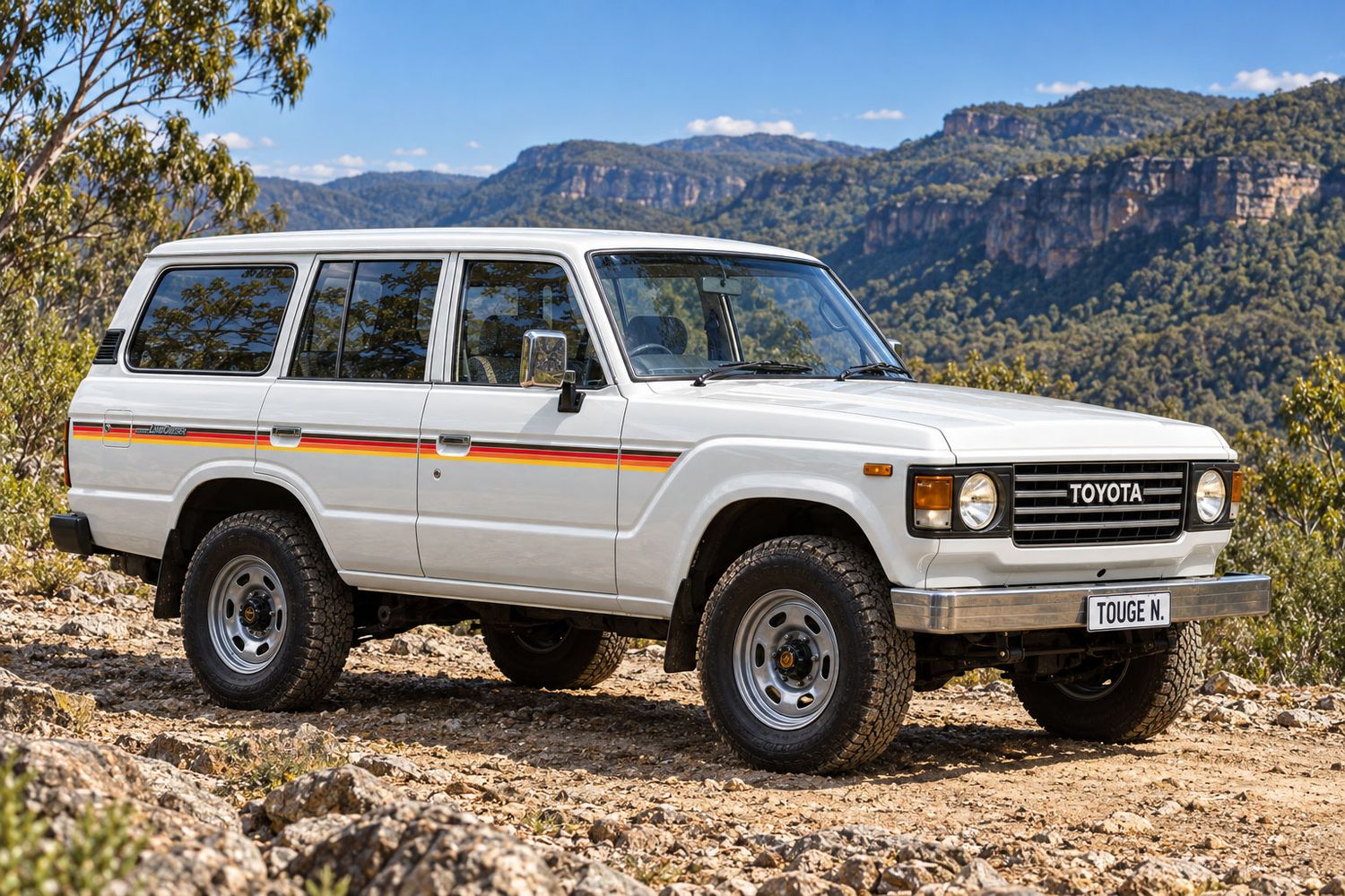 BROOME LITE TYPE-2  BODY STRIPES KIT : J60-SERIES TOYOTA LAND CRUISER