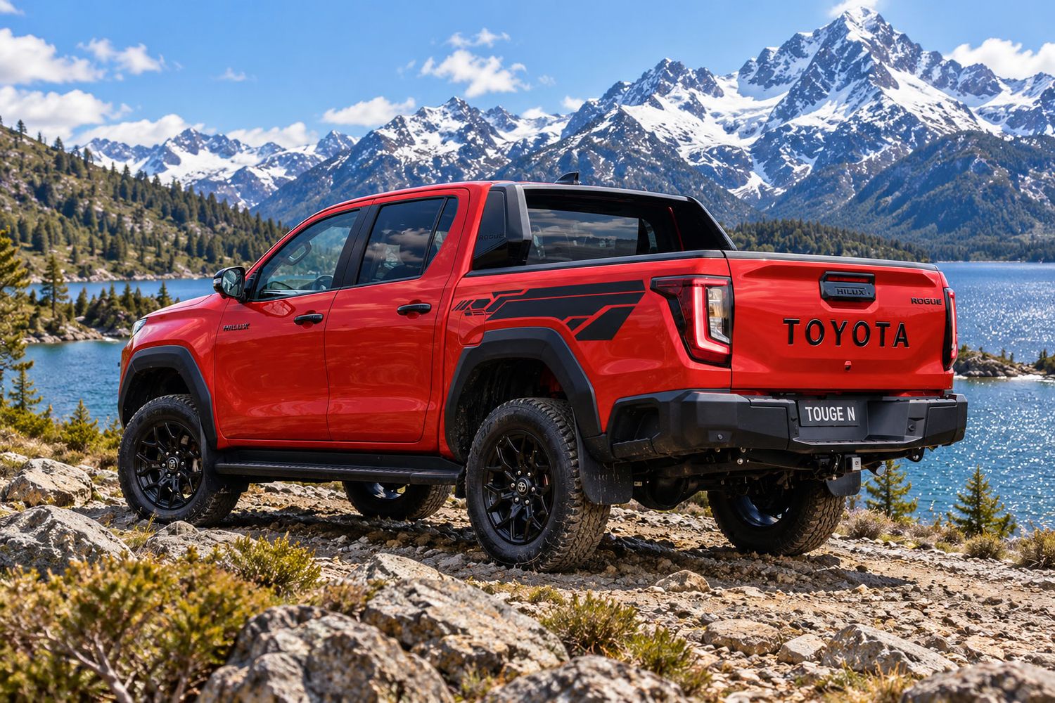 KRYPTONITE BODY STRIPE DECAL KIT : GEN-9 TOYOTA HILUX (2026+)