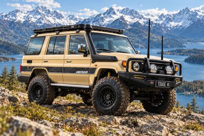 MOUNT HUNTER BODY STRIPES KIT : J76-SERIES TOYOTA LAND CRUISER (WAGON)