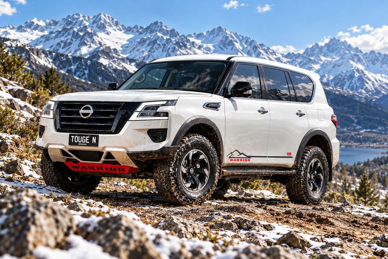 WARRIOR BODY STRIPE DECAL KIT : Y62 NISSAN PATROL
