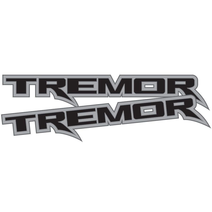 TREMOR "RAPTOR-STYLE" SIDE OF TUB DECAL SET : FORD RANGER (2022+ NEXT GEN)