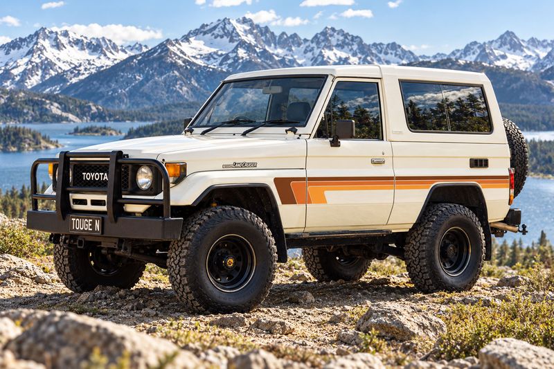 BALLINA BODY DECAL KIT : BJ73/BJ74 MWB LAND CRUISER