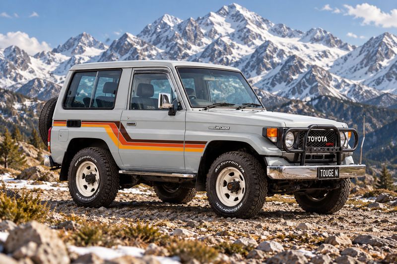 MIRRABOOKA BODY STRIPES KIT : BJ70/BJ71/BUNDERA SWB LAND CRUISER